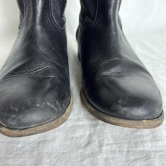 Frye Shoes Frye Cara Roper Black Leather Size 9.5 - Picture 6 of 13